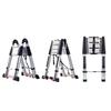 Aluminum Alloy Telescopic Folding Extension Ladder, Multifunctional A-Frame Design, Portable & Thickened for Engineering Use, Free Shipping