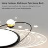 Modern Luxury LED Living Room Bedroom Ceiling Light Nordic Creative Full Moon Design Home Decoration Restaurant Lighting