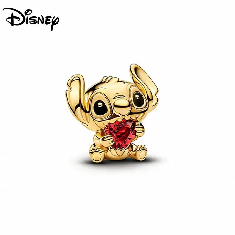 New 925 silver Stitch Donald Duck Charm Bead suitable for original women's bracelet DIY jewelry gift