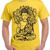 Buddha Design Large Print MenS T Shirt Buddhist Buddhism Meditation
