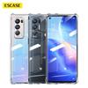ESCARE OPPO Reno5 Pro+ Phone Case Protective Cover, 5G Version Airbag Full Protection Shockproof, ES-Ip9 Series, Upgraded Transparent White Versio