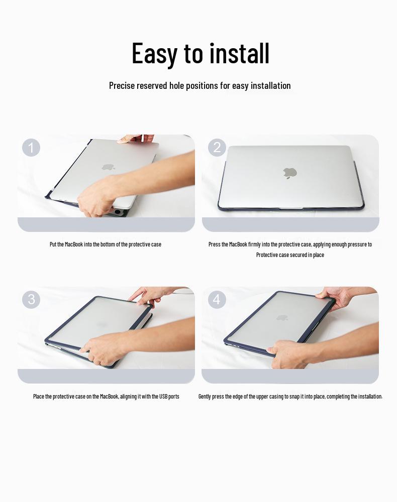 BENWIS Full Coverage Protective Case for 15.3" MacBook Pro/Air