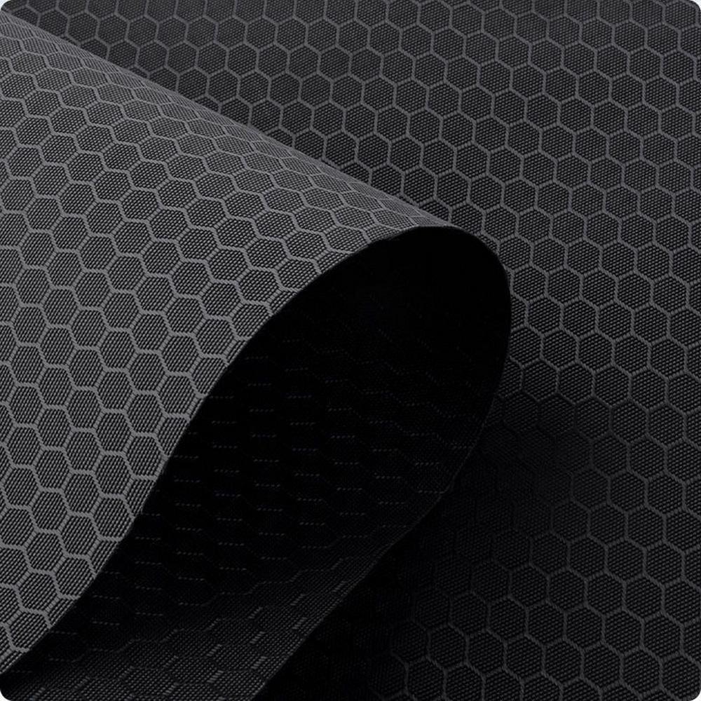 210D Football Grid Oxford Ripstop PU Fabric Waterproof Lightweight Soft Cloth for Bag Costume Outwear Sewing DIY By The Yard