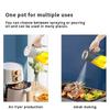 Oil Sprayer Bottle 2in1 Glass Oil Bottle Cooking Anti-leakage Olive Oil Storage Bottle BBQ Air Fryer Kitchen Supplies Tools 2024
