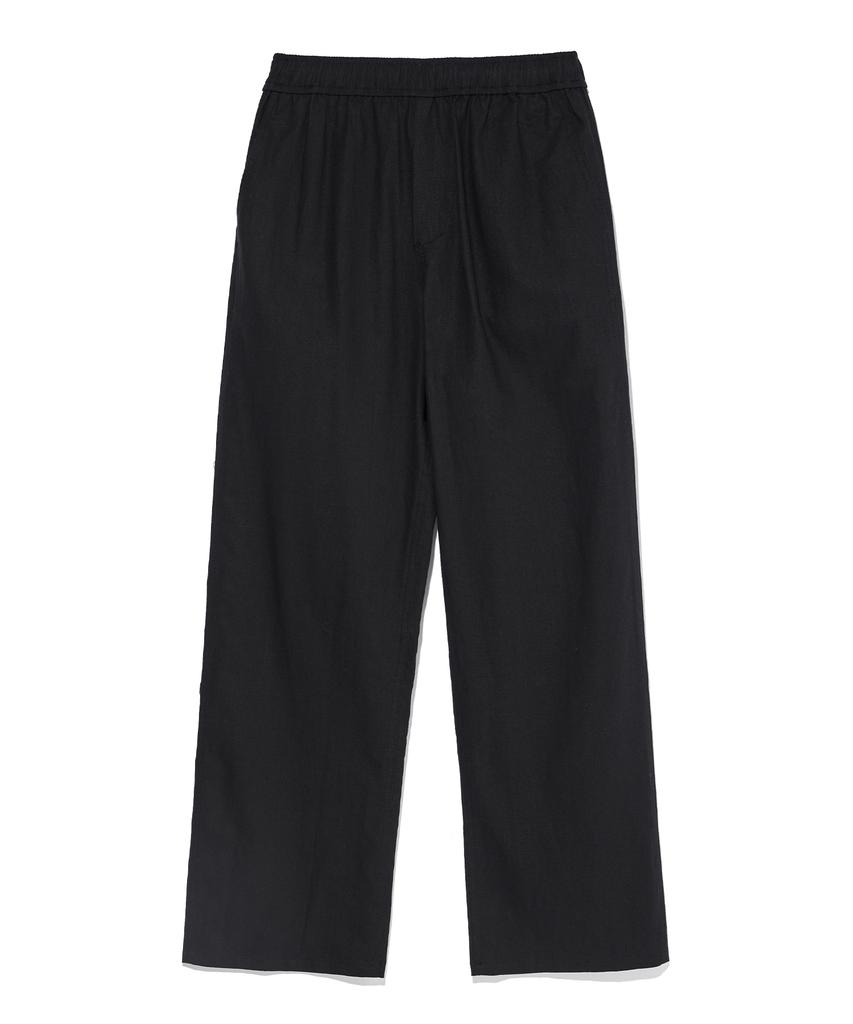 AOTT Linen Elastic Waist Wide Pants 5 Colors