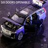 Car Model 1/32 for Cadillac Escalade Off-Road Vehicle Alloy Die-Casting Vehicle Toy with Sound and Light Pull Back Multiple Colour
