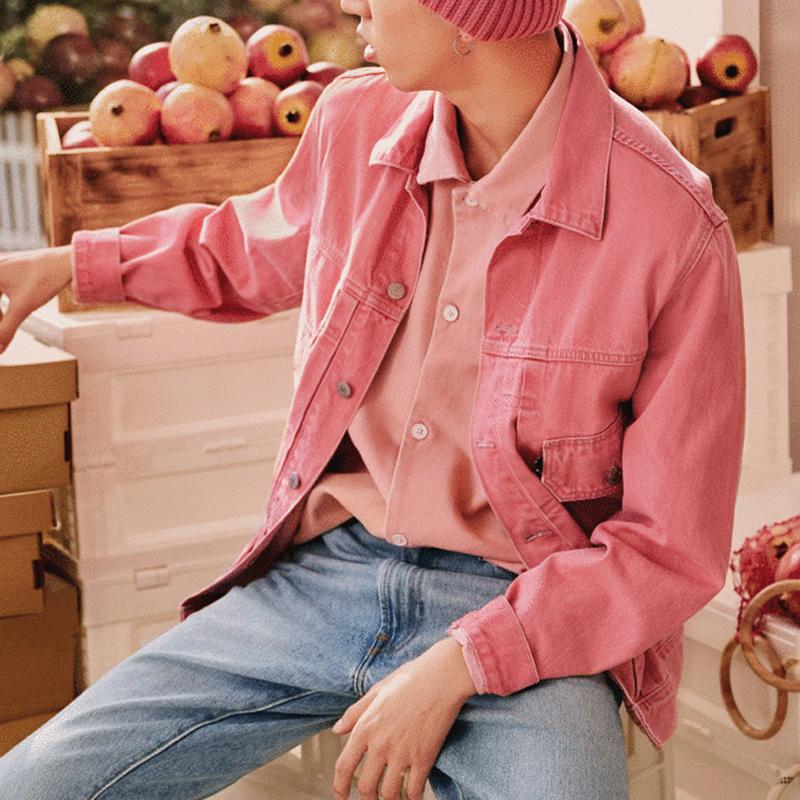 Levi's SS22 Denim Jacket Unisex Pink 56862-0008