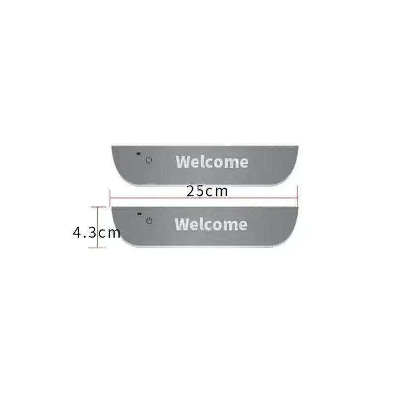 

ized Car Door Sill Light Threshold Lamp Projector Lamp Power Moving LED Welcome Plate Pedal Light Protect Car Doors FOR LEXUS
