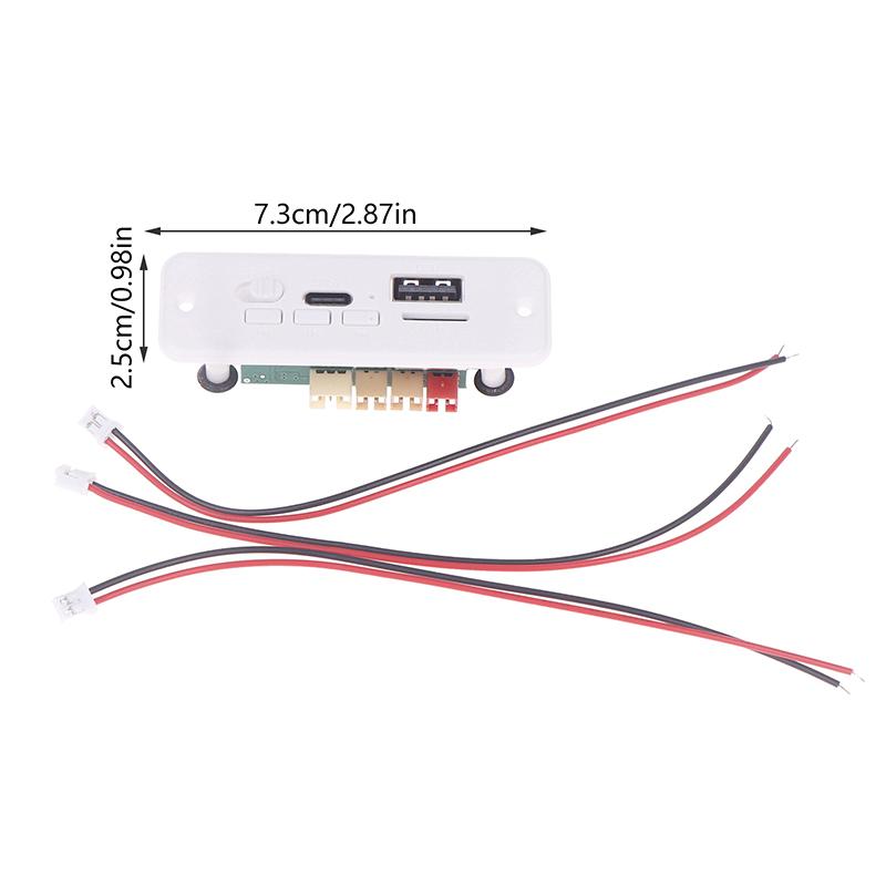 Small Speaker Circuit Board, Amplifier Board Module Decoding Board Mp3 Player Speaker Circuit Board