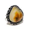 Russian Dendritic Gemstone 925 Sterling Silver Jewelry Ring Size 10 SU-10560
