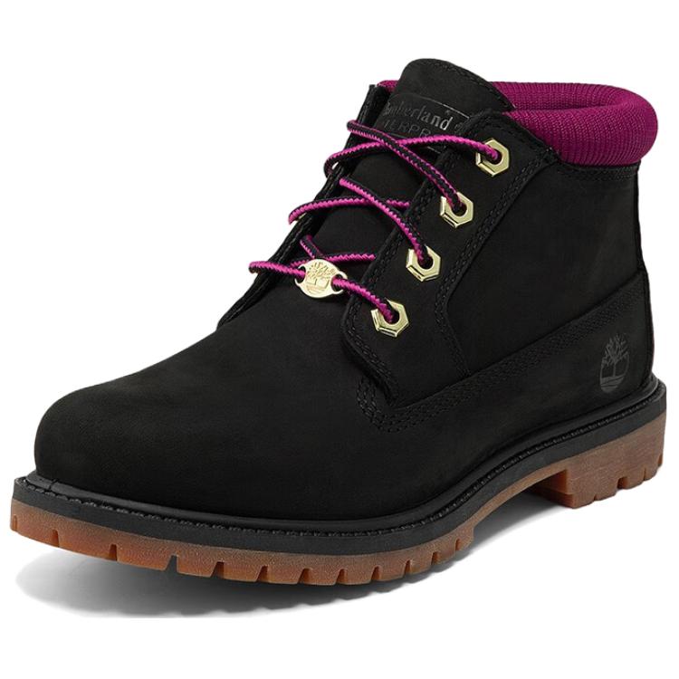 Timberland 6 Inch Comfortable Trendy Ankle Boots Women ankle boots Black A2JSA001