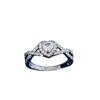 Hot Sale Love Shaped Moissanite Edge Inlaid Ring Source