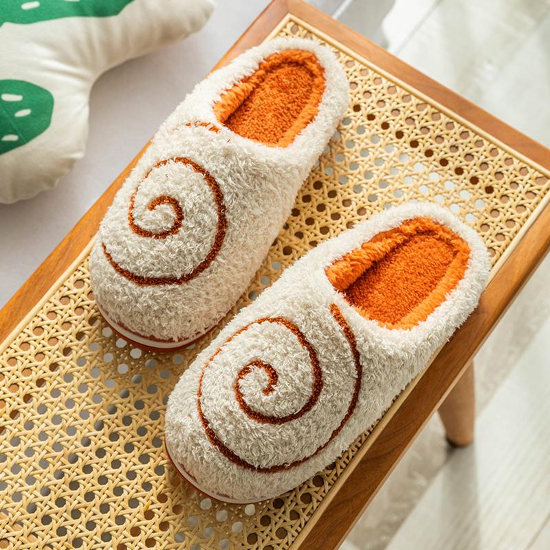 Модные тапочки Whoholl из мягкого плюша и хлопка — фото 4