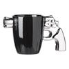 Military Style Explosion-Proof Ceramic Mug: Creative Revolver-Shaped Coffee Cup with Large Capacity