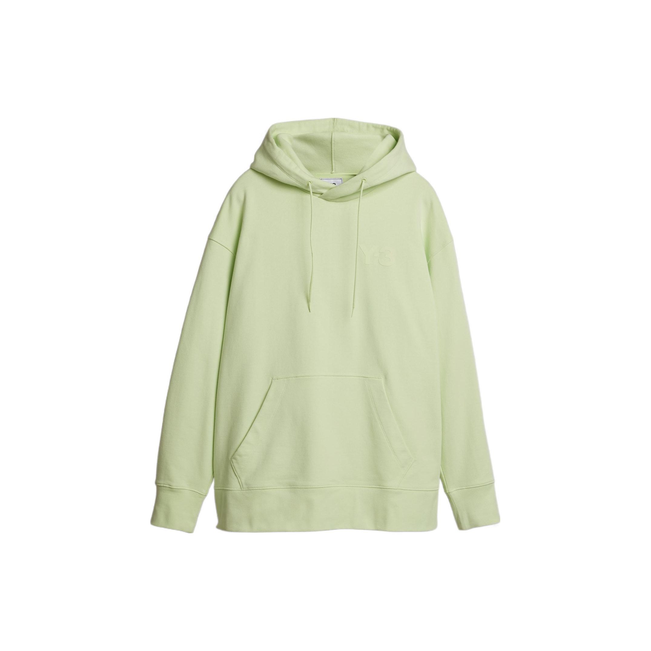 Y-3 SS22 Solid Color Hooded Pullover Sweatshirt Men Sweatshirt Green HG6218 S