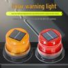 Solar-Powered Magnetic Strobe Light for Vehicles and Roadblocks
