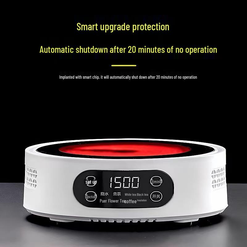 Smart Electric Glass Tea Cooker: Compact Ceramic Stove & Health-Preserving Hot Plate Kettle Gift