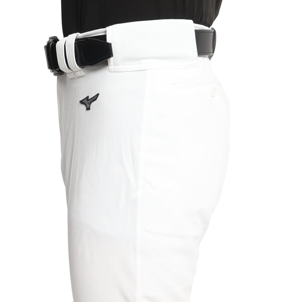 Mizuno Baseball Uniform Practice Gachi Pants with 12JD2F6 miz22ss Pants, Pants, White, Logo,