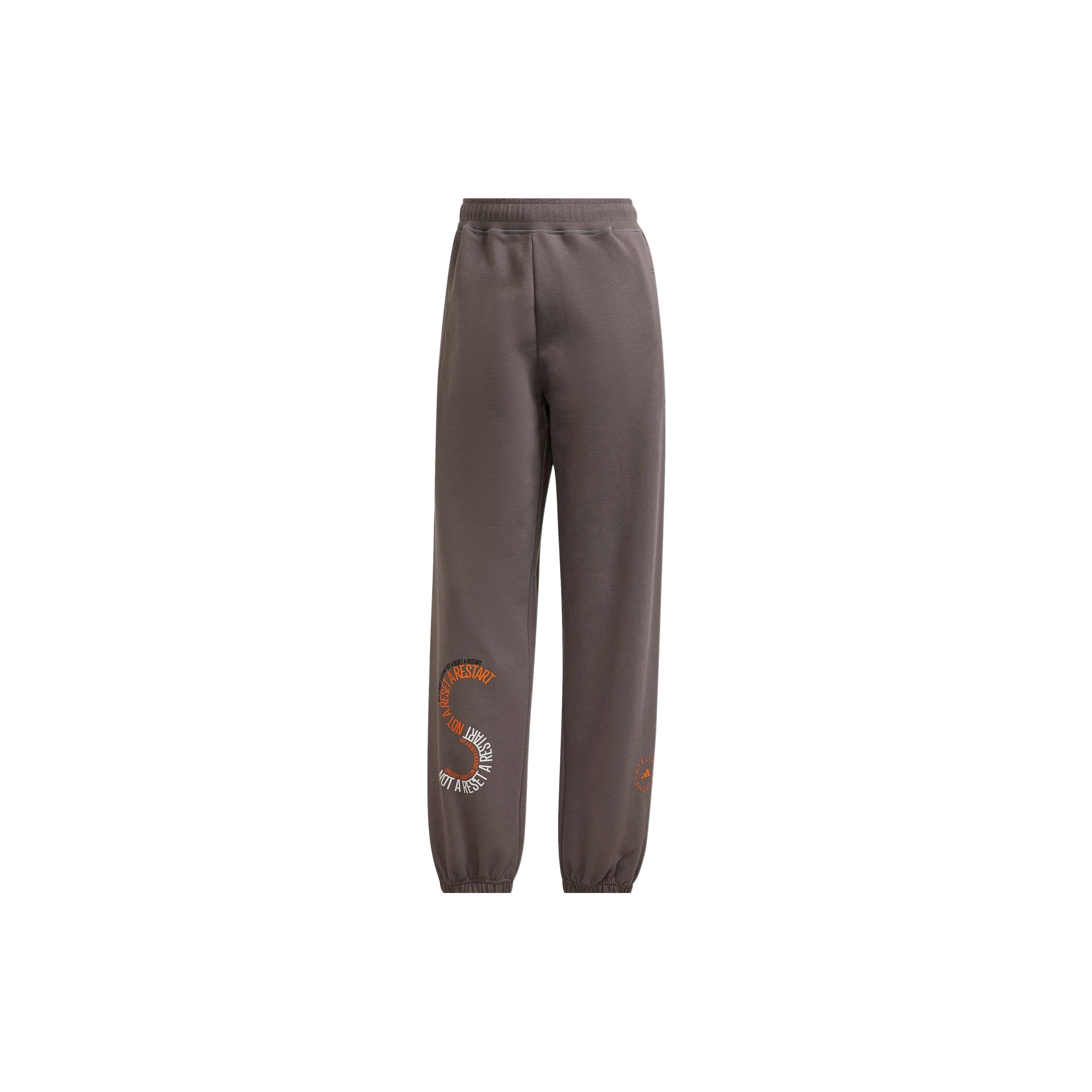 

Adidas By Stella McCartney Women High Waist Comfort Stretch Casual Training Sweatpants Brown IB5909 XXXS