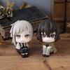 10cm Bungou Stray Dogs Anime Figure Look Up Nakajima Atsushi Action Version Dazai Osamu Figurine Collection Model Toys Q Poseable Articulated Scale