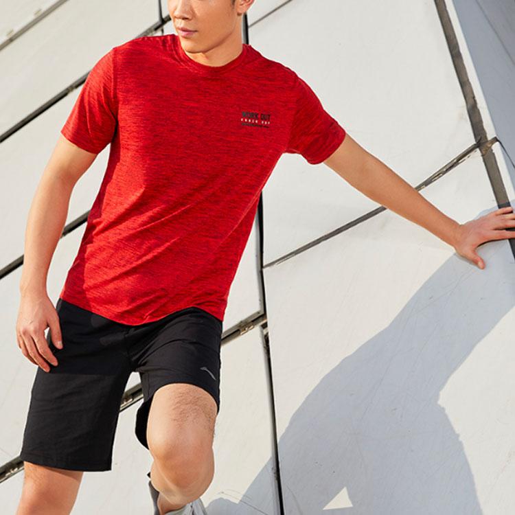 Li Ning Training Series Woven Solid Color Sports Shorts Men Shorts Black AKSQ103-1