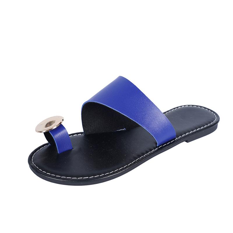 Fashion 2025 New Women Slippers Casual Beach Summer Flat Sandals Fashion Flip Flop Walking Shoes Clip Toe Roman Slippers Slides Women