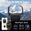 New Smart Watch Men 1.83'' AMOLED Screen 700MAH Outdoor Sports IP68 Waterproof Heart Rate GPS Grack Bluetooth Call Smartwatches
