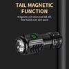 Ultra Powerful Flashlight 3 Core LED Mini Tactical Flashlight USB Rechargeable High Power LED Torch With Magnet Hand Lamp Gift