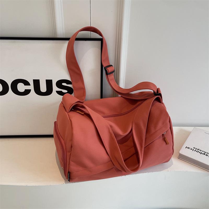 Travel Bag Large Capacity, Dry & Wet Separation, Lightweight Sports & Fitness Crossbody Bag for Short Trips