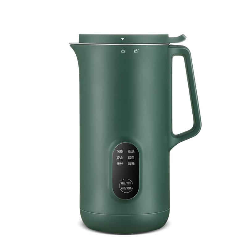 

Машина для приготовления соевого молока, интеллектуальный блендер 220 В, электрическая соковыжималка, машина для приготовления добавок к завтраку, без фильтра, 350 мл, бытовая техника AU&220V зелёный