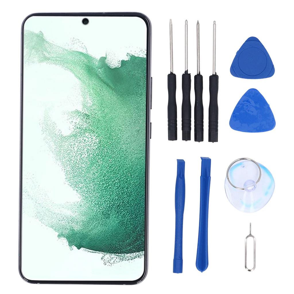 Phone Screen Replacement for Galaxy S22+ 5G SM S906B with Frame Touch Screen Display Digitizer