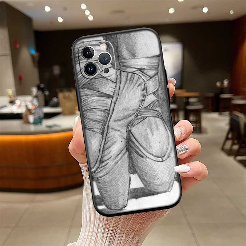 UP12 Ballet Pointe Shoes Ballerina Shell Phone Case for Xiaomi Poco C40 C50 C51 C55 C65 C71 C75 F3 F5 F6 F7 M2 M3 Pro Ultra