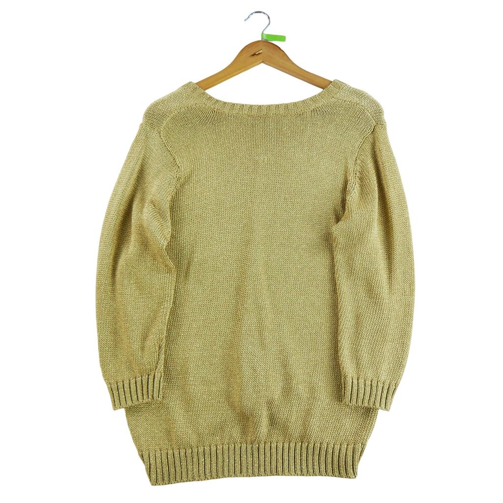 Women's Gold Sweater