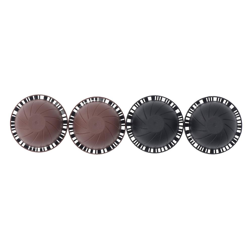 4pcs set 4 Pack Reusable Reusable Coffee Pod Coffee Pod Sticker Cover Home Coffee Brewing