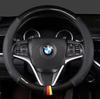 Szénszálas bőr autó kormányburkolat 38cm BMW X1 X2 X3 X4 E84 F84 F39 E83 F25 G01 F97 F26 G02 F98 Autótartozékok