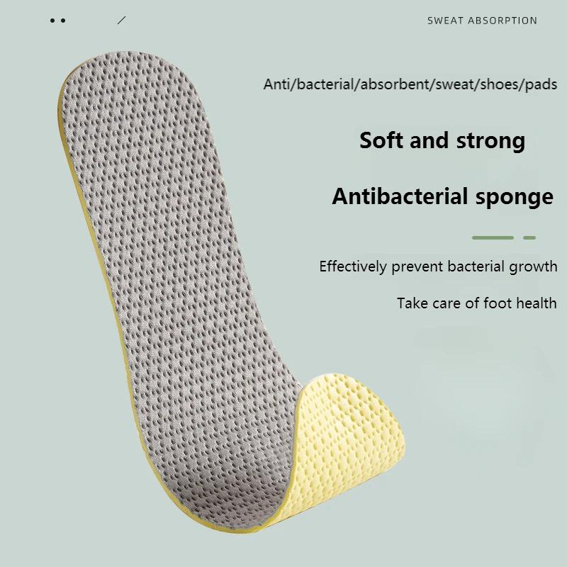 1 Paar Memory-Schaum Sport Schuheinlagen Herren Damen Atmungsaktiv Deodorant Laufschuhe Tennis Einlegesohle für Fußkomfort Schuhsohle