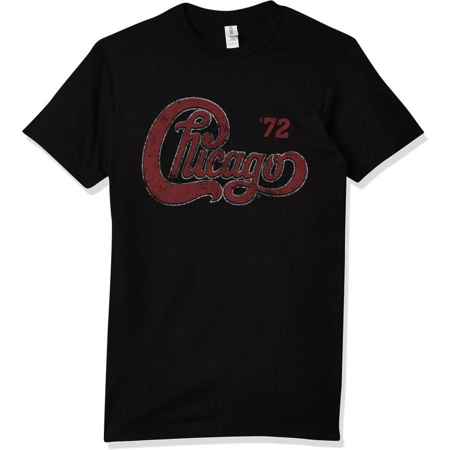 

Standard Chicago Tour 72 Logo Mens Soft T-Shirt XXXXXL чорний