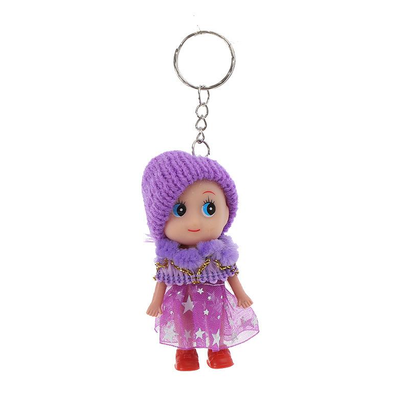 5 Stück 8cm Mini Süße Prinzessinnenpuppe Verwirrte Puppe Schlüsselanhänger Anhänger Korea Verwirrte Puppe Spielzeug Rucksack Dekoration Geburtstagsgeschenke
