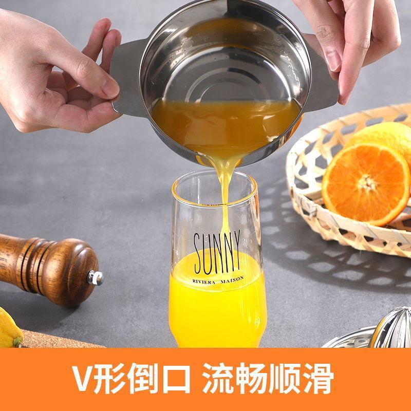 Stainless Steel Juicer Household Manual Juicer Lemon Orange Lemon Squeezer Press Type Juicer Fruit Juice Homemade Tool