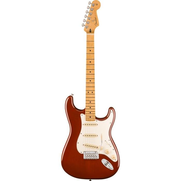 Fender Player II Stratocaster®, Maple Fingerboard, Transparent Mocha Burst with Soft Case