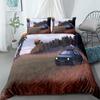 Monster Truck Children Duvet Cover Set King Queen Double Full Twin Single Bed Linen Set
