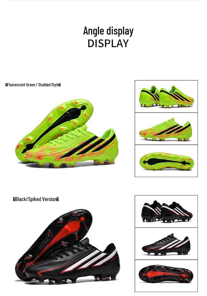 Men's, Women's & Children's Studded Football Shoes - Adult & Youth Training Sports Shoes