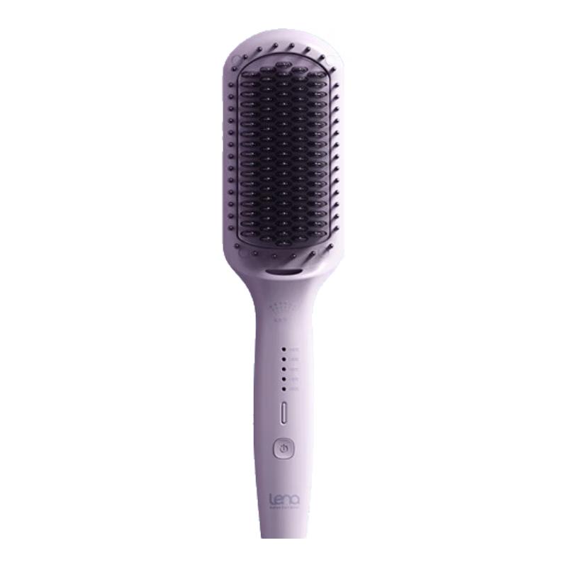 Lena LN-914F Ionic Hair Straightening & Volumizing Brush CN plug (adapter included)