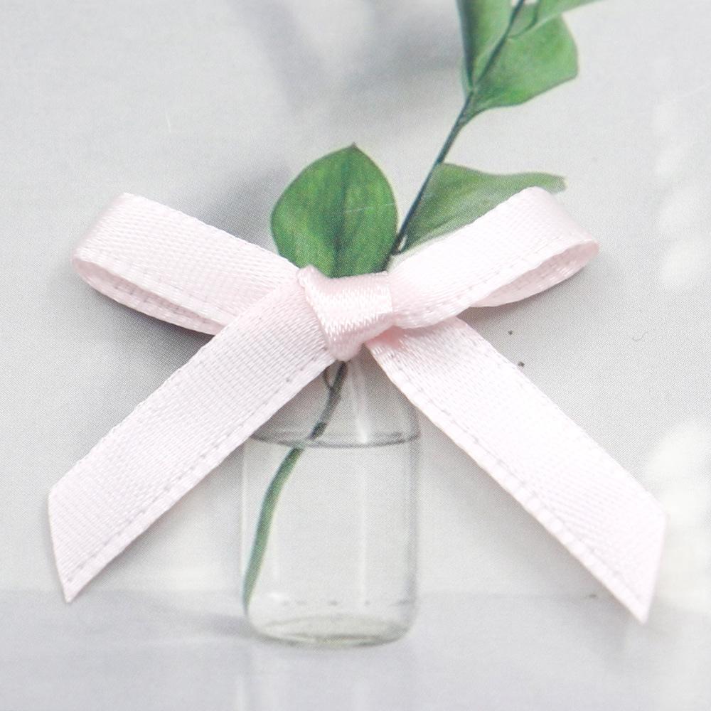 0,6 cm polyesterová stuha, ručně vázaná malá mašle, DIY oděvní doplňky, barevná popruhová mašle