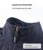 Wasserdichte Fleeceweste für Herren - Beidseitig, Dick, Mehrere Taschen, Outdoor-Gilet