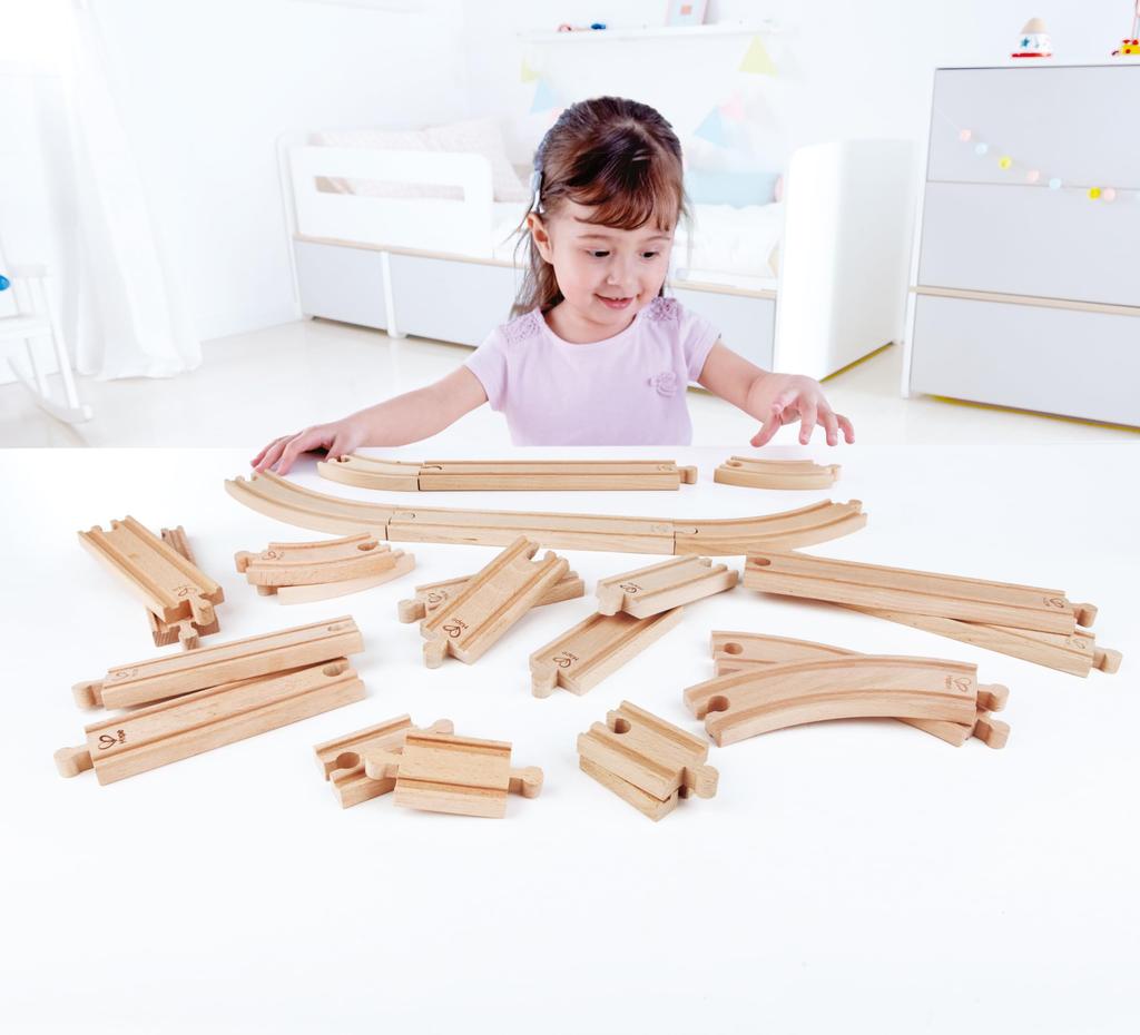 Hape Expansion Rail Set E3707 (Ages 3 and Up)