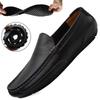 Broken size soft leather soft sole Doudou shoes cover feet lazy shoes breathable casual leather shoes