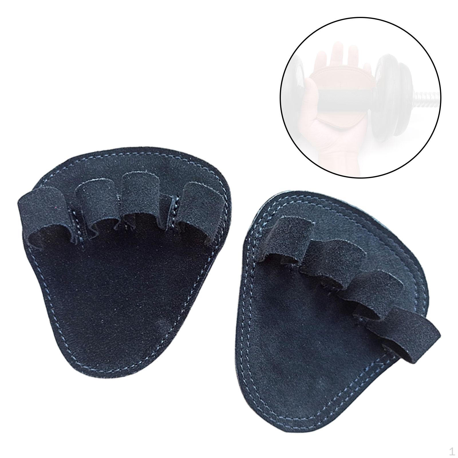 

Подъемные накладки на ручки защитные перчатки защитные перчатки для тренировок тяжелая атлетика в спортзале Black PU Leather