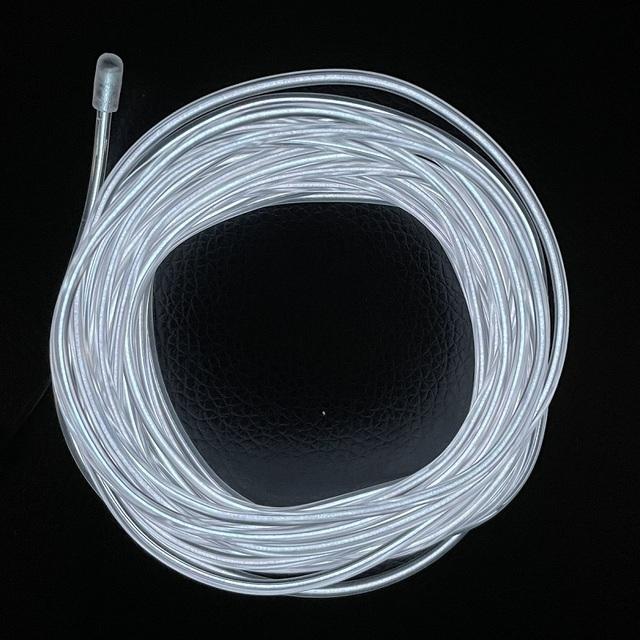 Flexible Neon Light 10M/5M/3M/1M EL Wire Led Neon Dance Party Atmosphere Decor Lamp RopeTube Waterproof Multicolor Led Strip Red