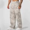 Men's Sweatpants High Street Vintage Hip Hop Print Quick Dry Jogger Pants